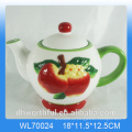 Olla de té de cerámica de cerámica de alta calidad elegante al por mayor